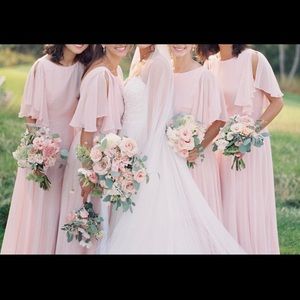 After Six Pink Bridesmaid Dress